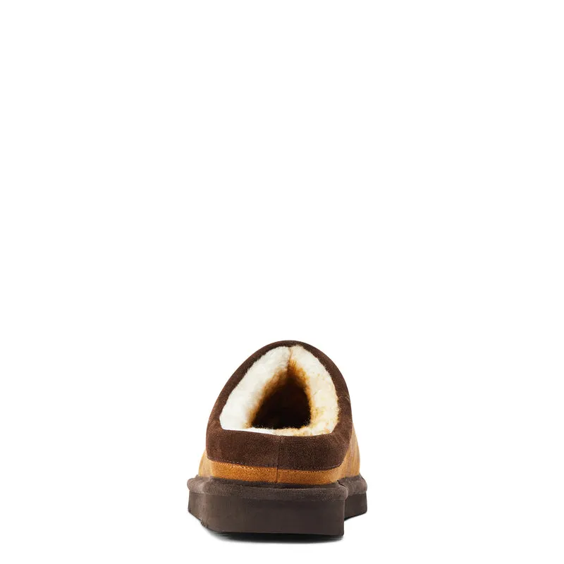 Ariat Men's Patriot Slipper, Dusty Brown Suede