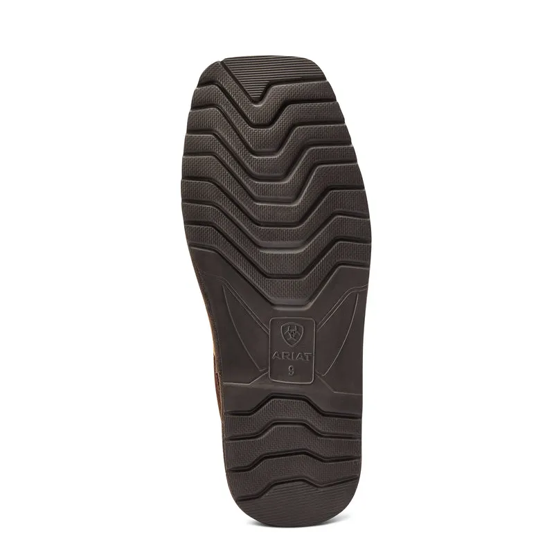 Ariat Men's Patriot Slipper, Dusty Brown Suede