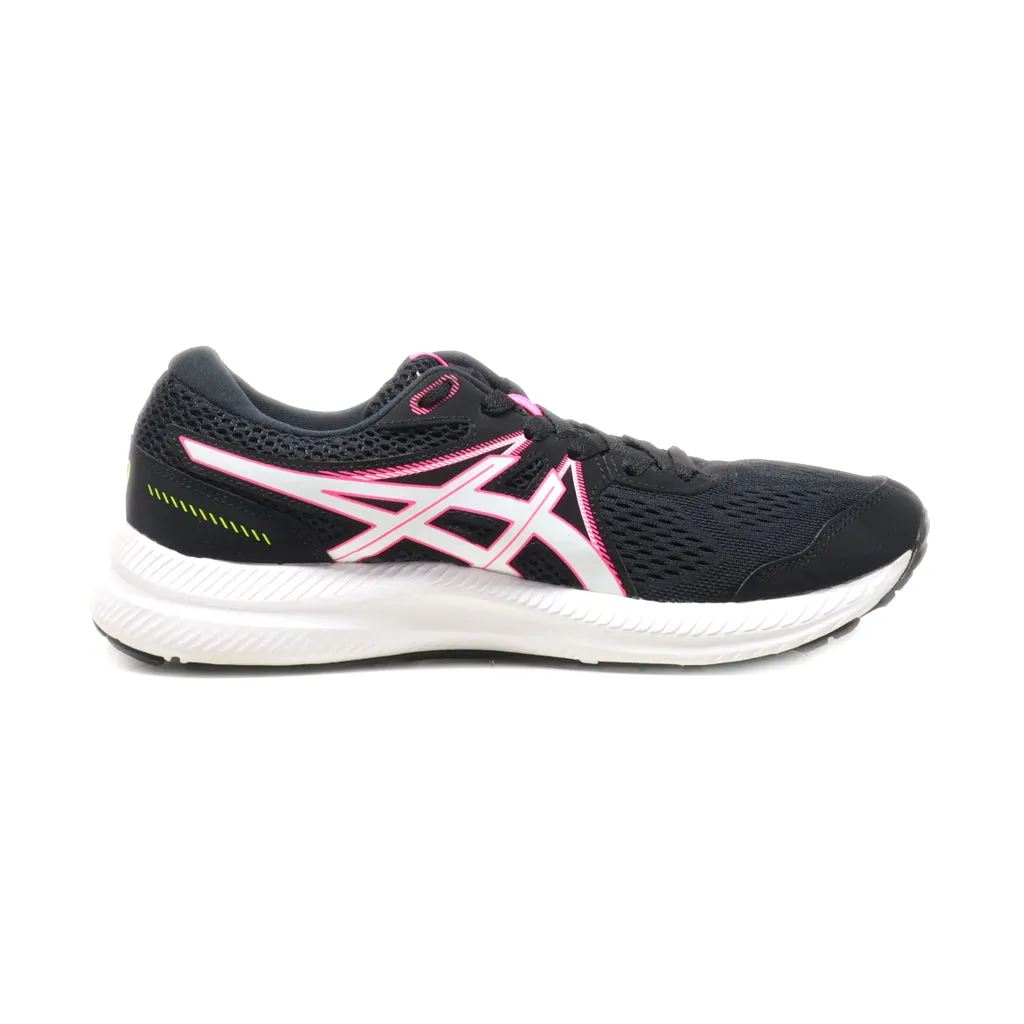 Asics Sport Shoes Fabric Black Colour For Men