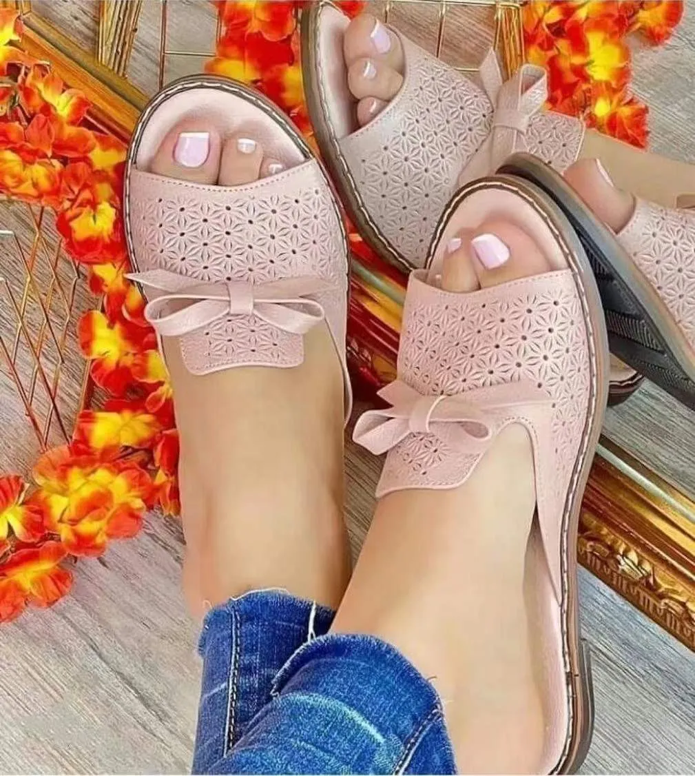 Breathable Open Toe Slipper