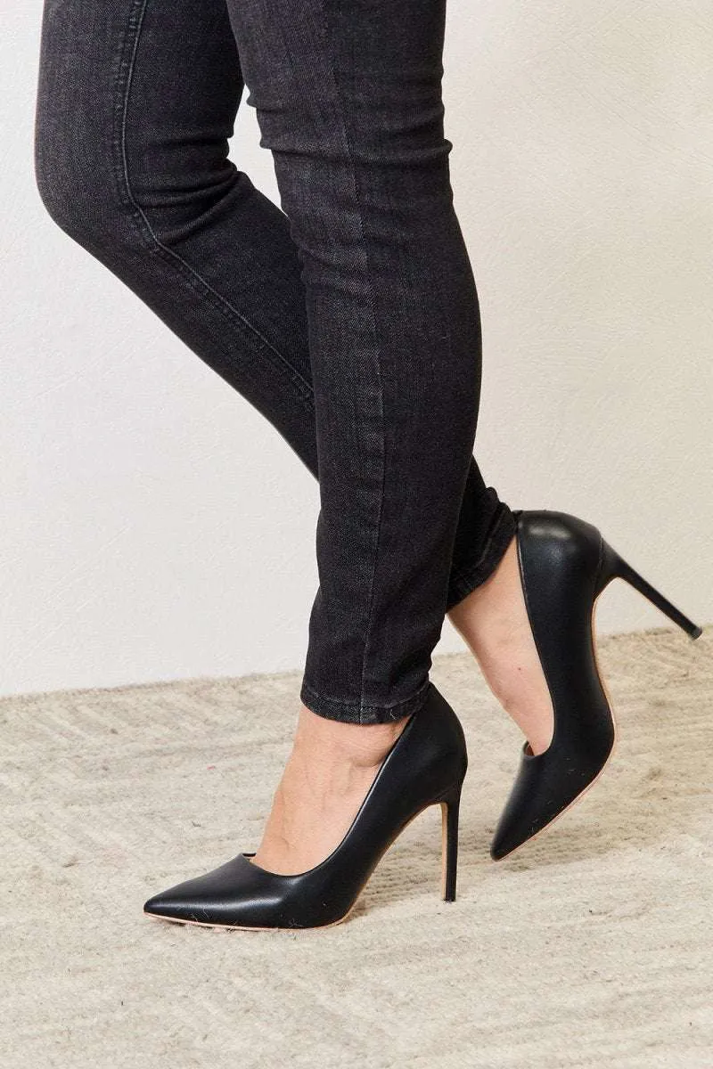 Chic Closed-Toe Heels