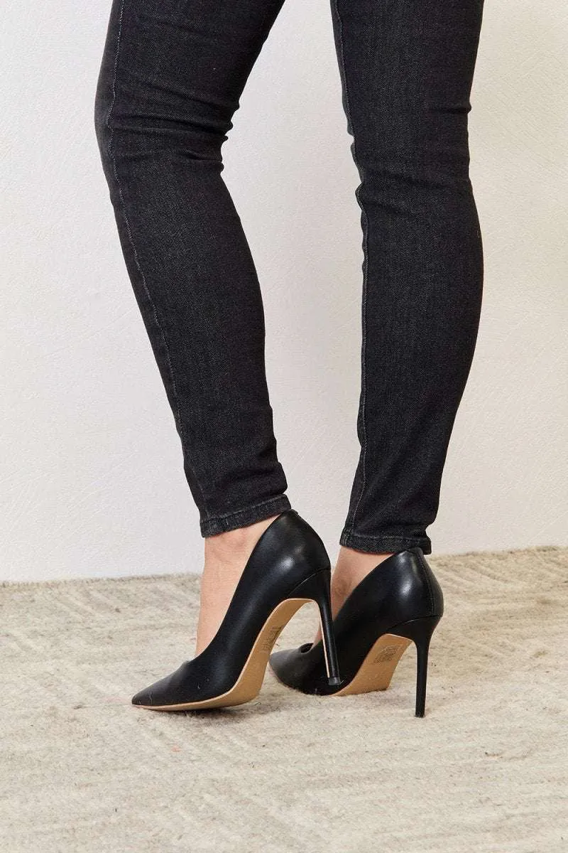 Chic Closed-Toe Heels