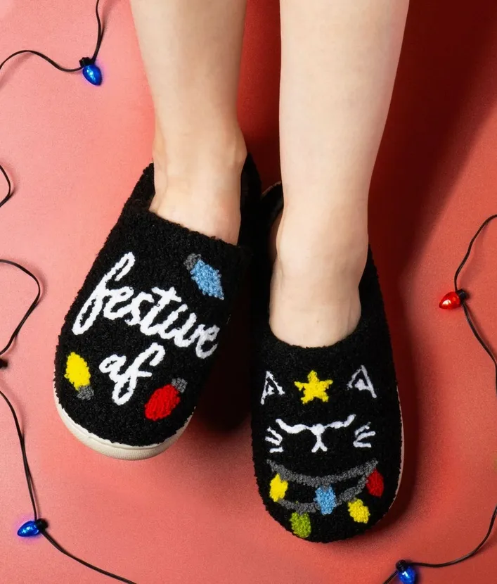 Festive AF Slippers - FINAL SALE