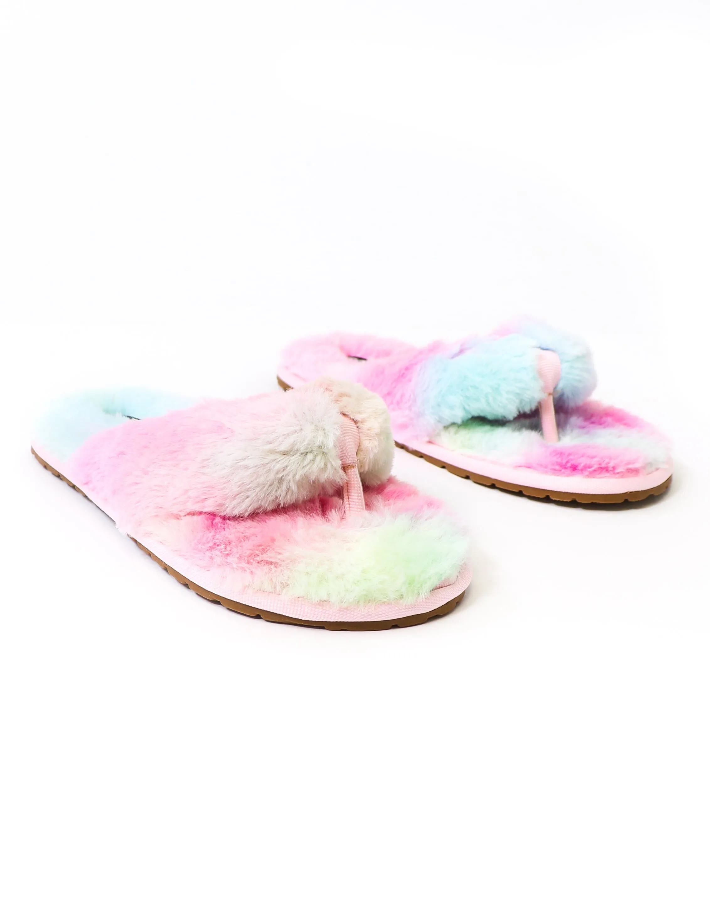 FUR-GET ME NOT SLIPPER - Rainbow