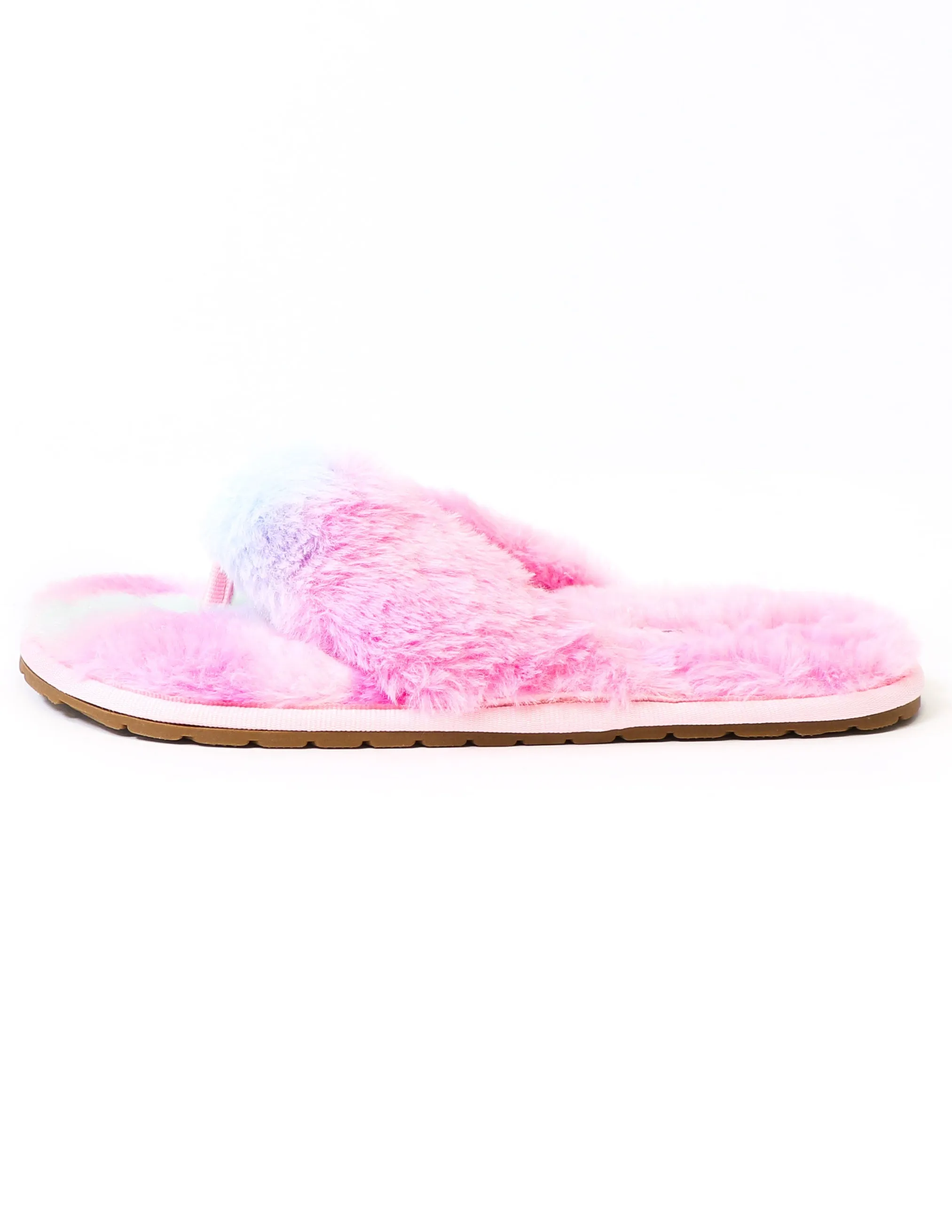 FUR-GET ME NOT SLIPPER - Rainbow