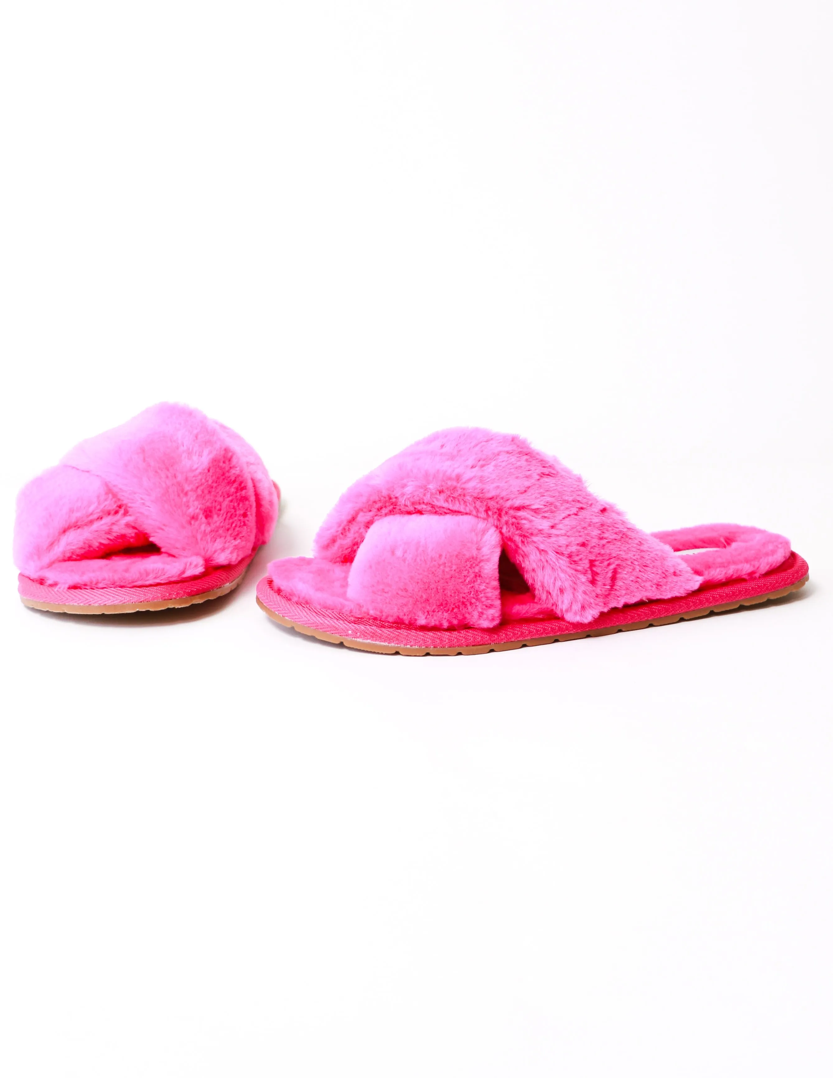 FUR THE DREAMERS SLIPPER - Fuschia