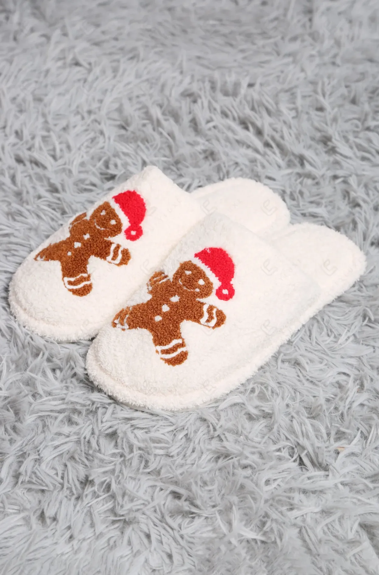 Gingerbread Man Slippers, Final Sale
