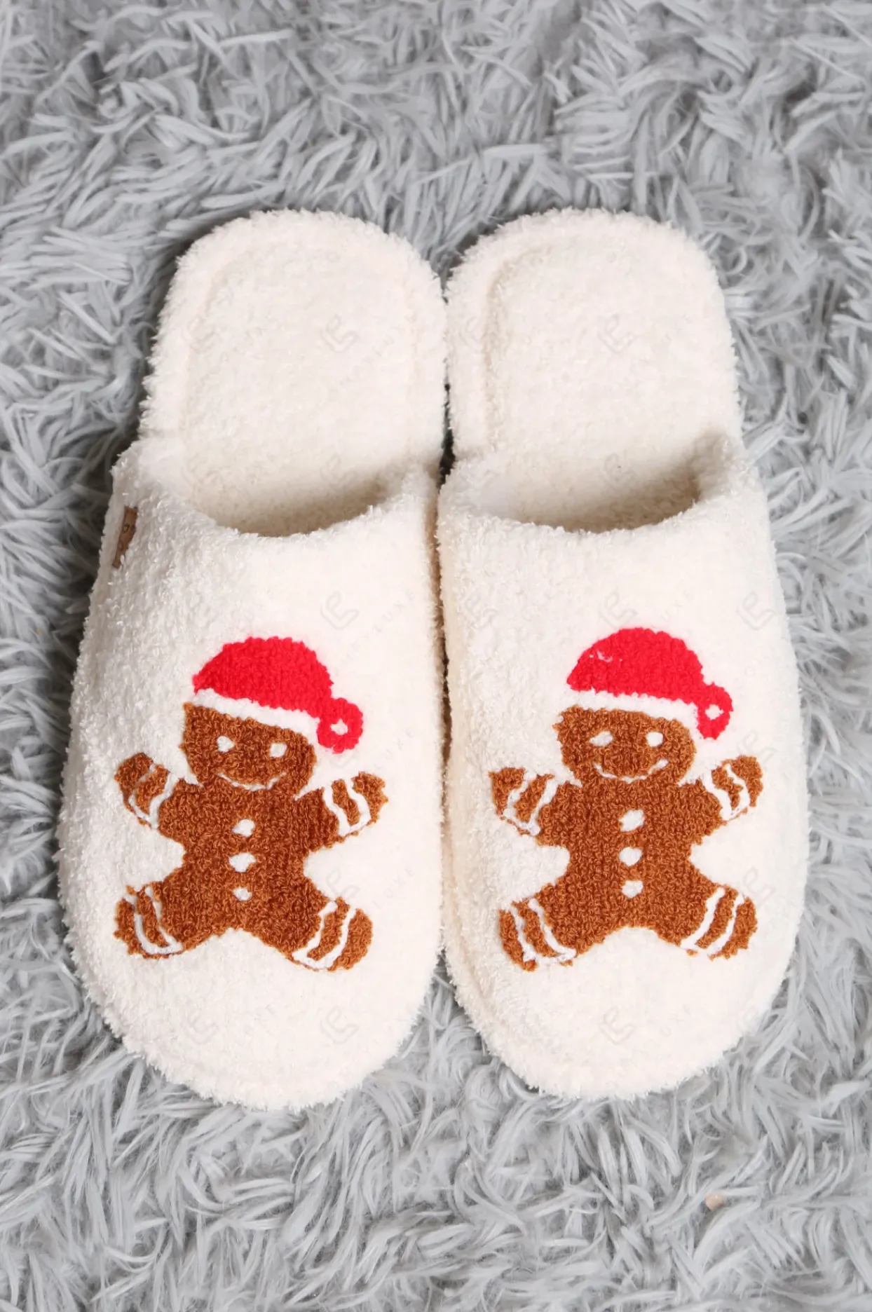Gingerbread Man Slippers, Final Sale