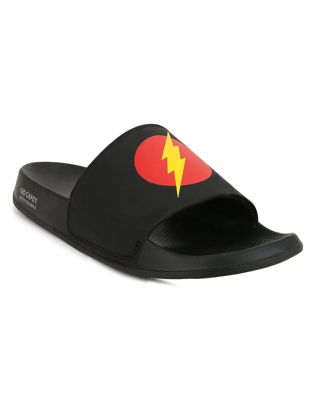 JL-008 Black Men's Slides