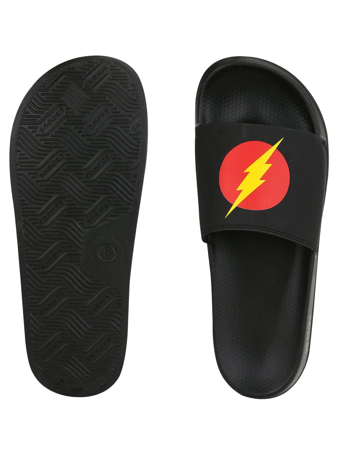 JL-008 Black Men's Slides