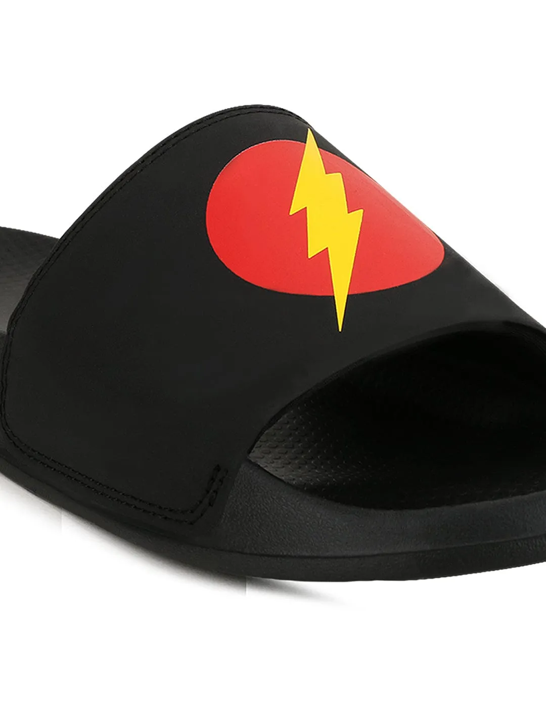 JL-008 Black Men's Slides