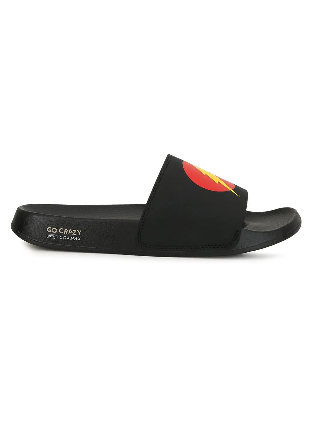 JL-008 Black Men's Slides