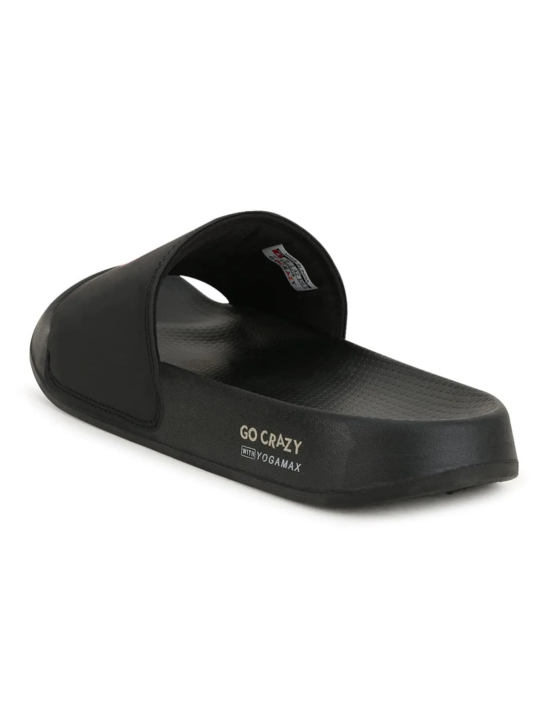 JL-008 Black Men's Slides
