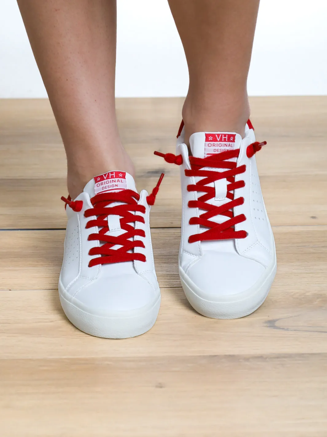 No Competition Color Block Side Stitched Sneakers
