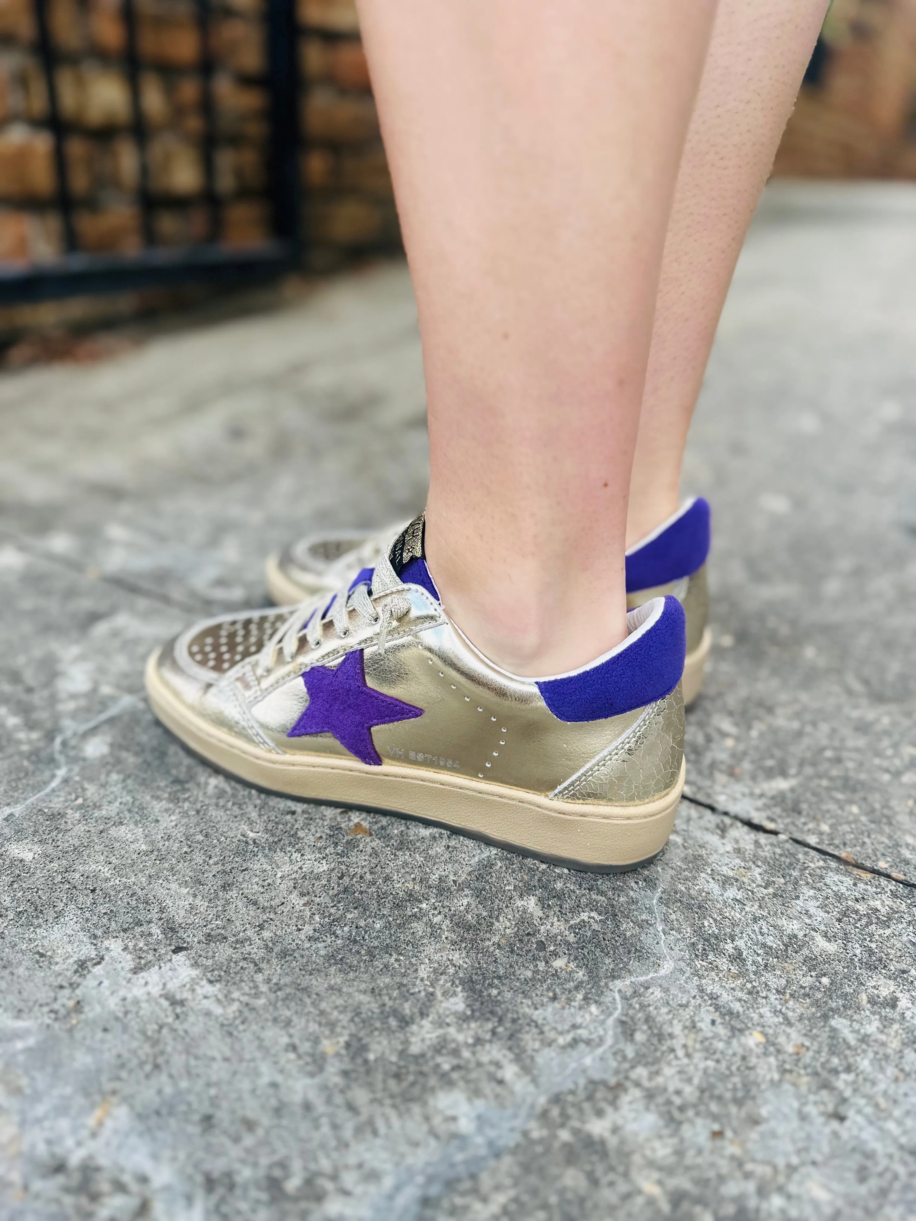 Vintage Havana Denisse 41 Sneakers- Purple/Gold