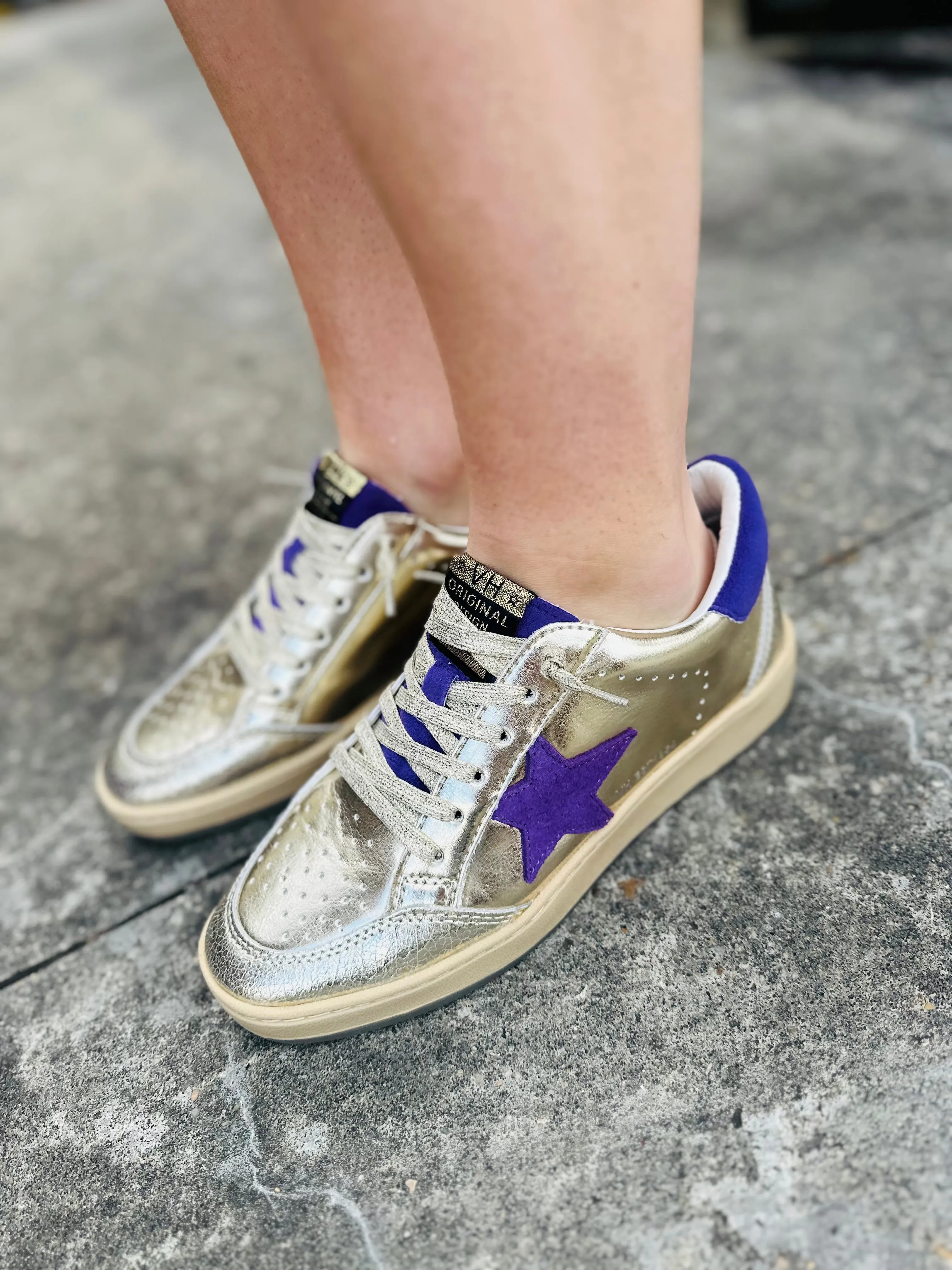 Vintage Havana Denisse 41 Sneakers- Purple/Gold