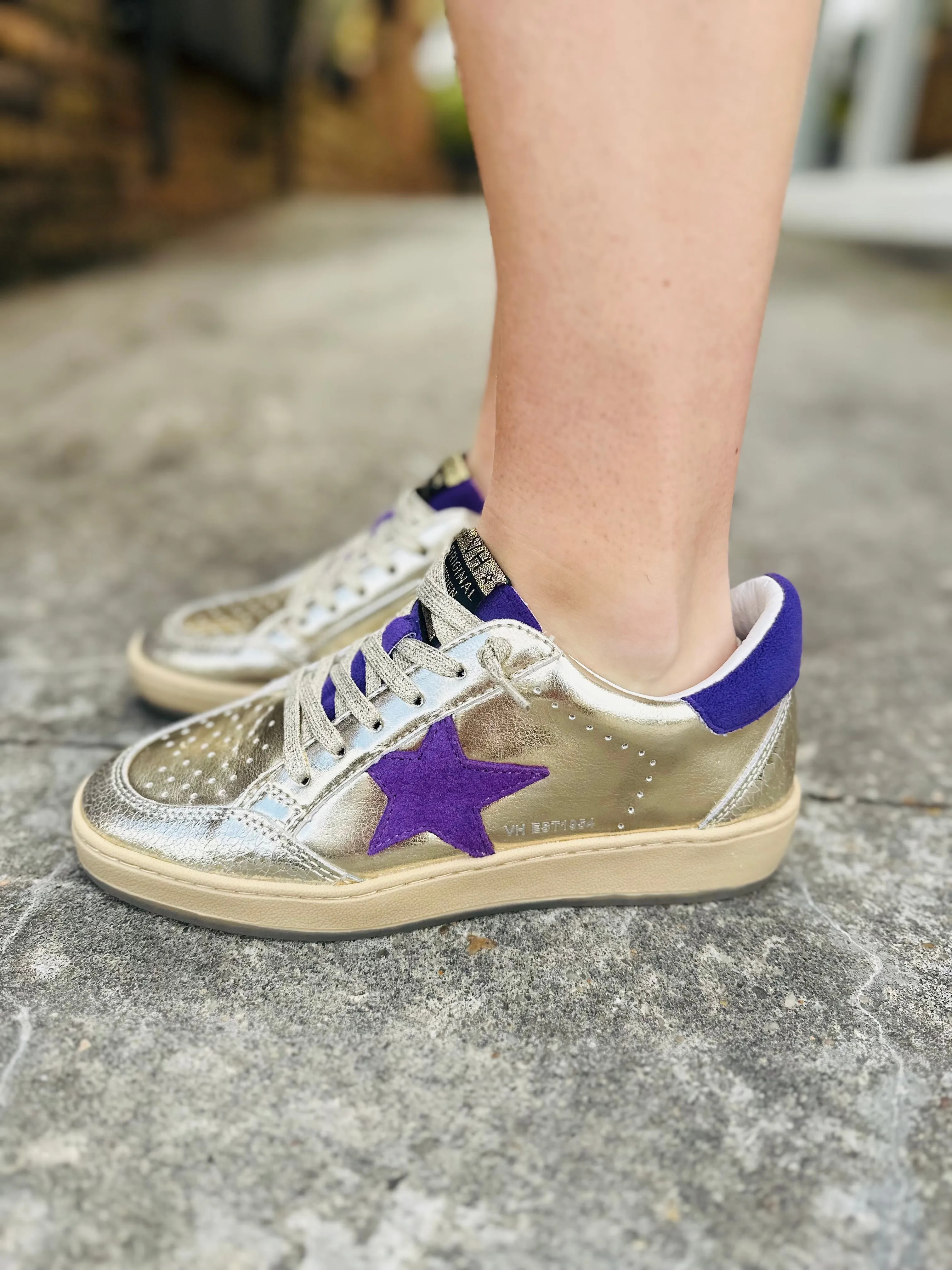 Vintage Havana Denisse 41 Sneakers- Purple/Gold